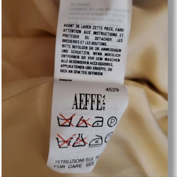 MOSCHINO Single Breast 5 Button Tailored Y2K Notch Lapel Vintage Stitch Blazer - Picture 14 of 15